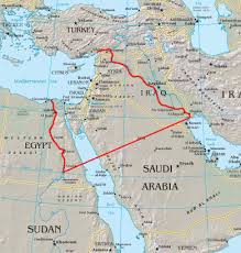 map wade to euphrates
